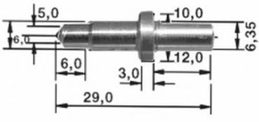 Härteprüfdiamant  Vickers Wolpert