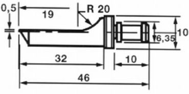 Härteprüfdiamant Vickers Zwick 2