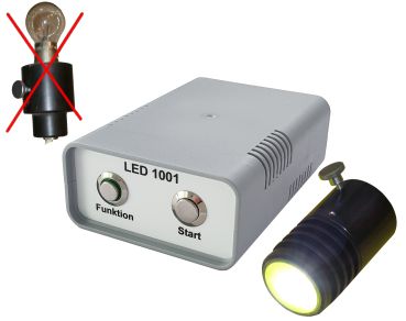 LED-Beleuchtung mit Timer für Wolpert Dia-Testor