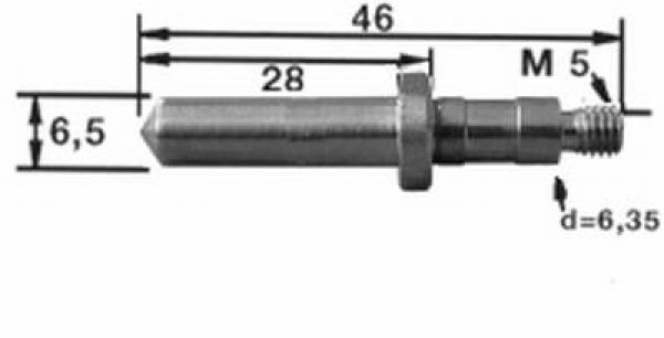 Härteprüfdiamant  Vickers Emco