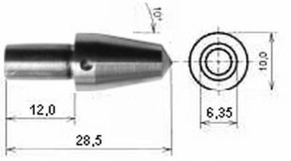 Härteprüfdiamant Vickers VH/VHT